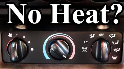 Quick fix for no heat in car. Things To Know About Quick fix for no heat in car. 